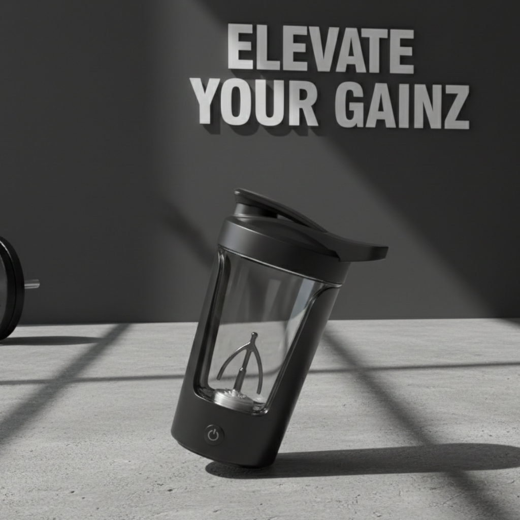 Electric Protein Shaker Bottle