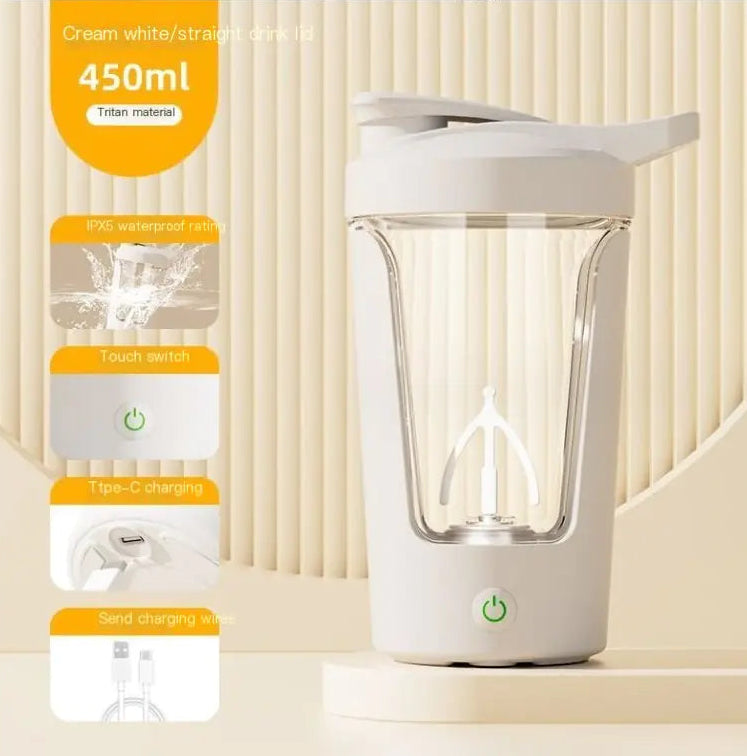 Electric Protein Shaker Bottle